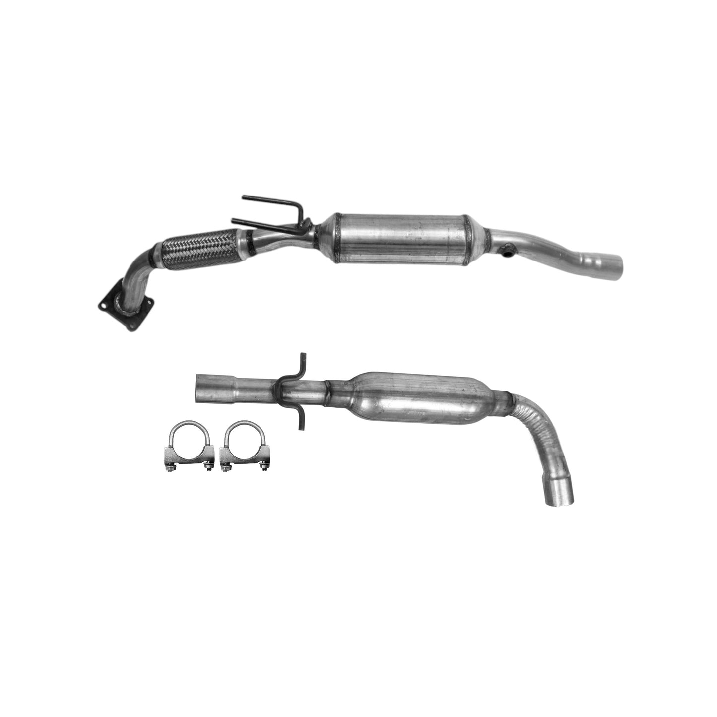 Volkswagen Golf City 2.0L (2007-2009) Catalytic Converter and Resonator