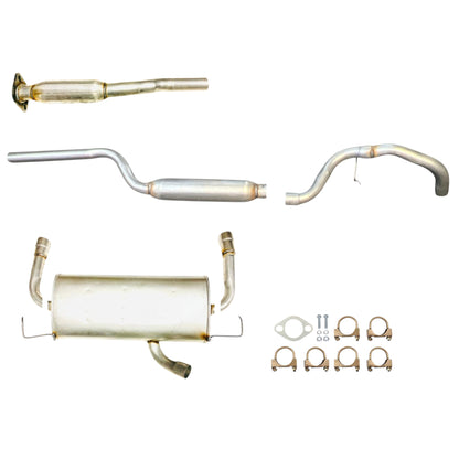 Ford Escape 2.5L (2013-2019) Front And Middle Resonator (Two Pieces) And Muffler