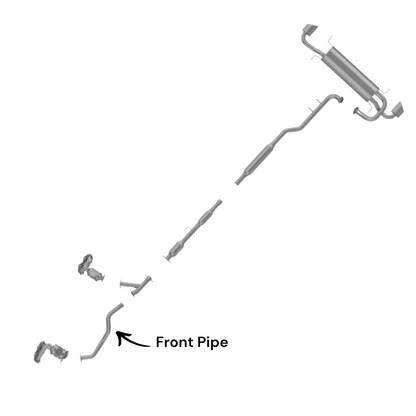 Toyota Venza 3.5L (2009-2015) Front Pipe