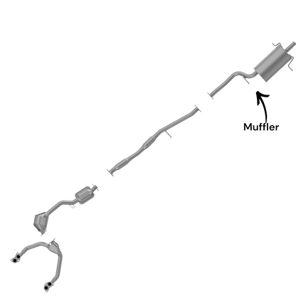 Subaru Forester 2.5L (1998-2005) Rear Muffler