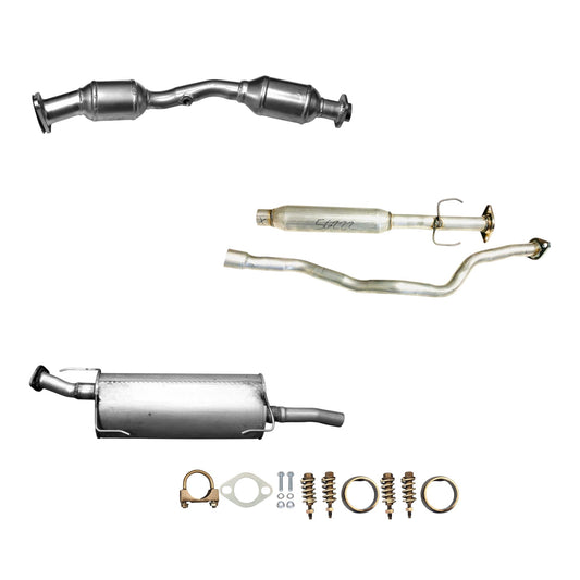 Nissan Versa 1.6L (Sedan) (2009-2011) Catalytic Converter, Resonator And Muffler
