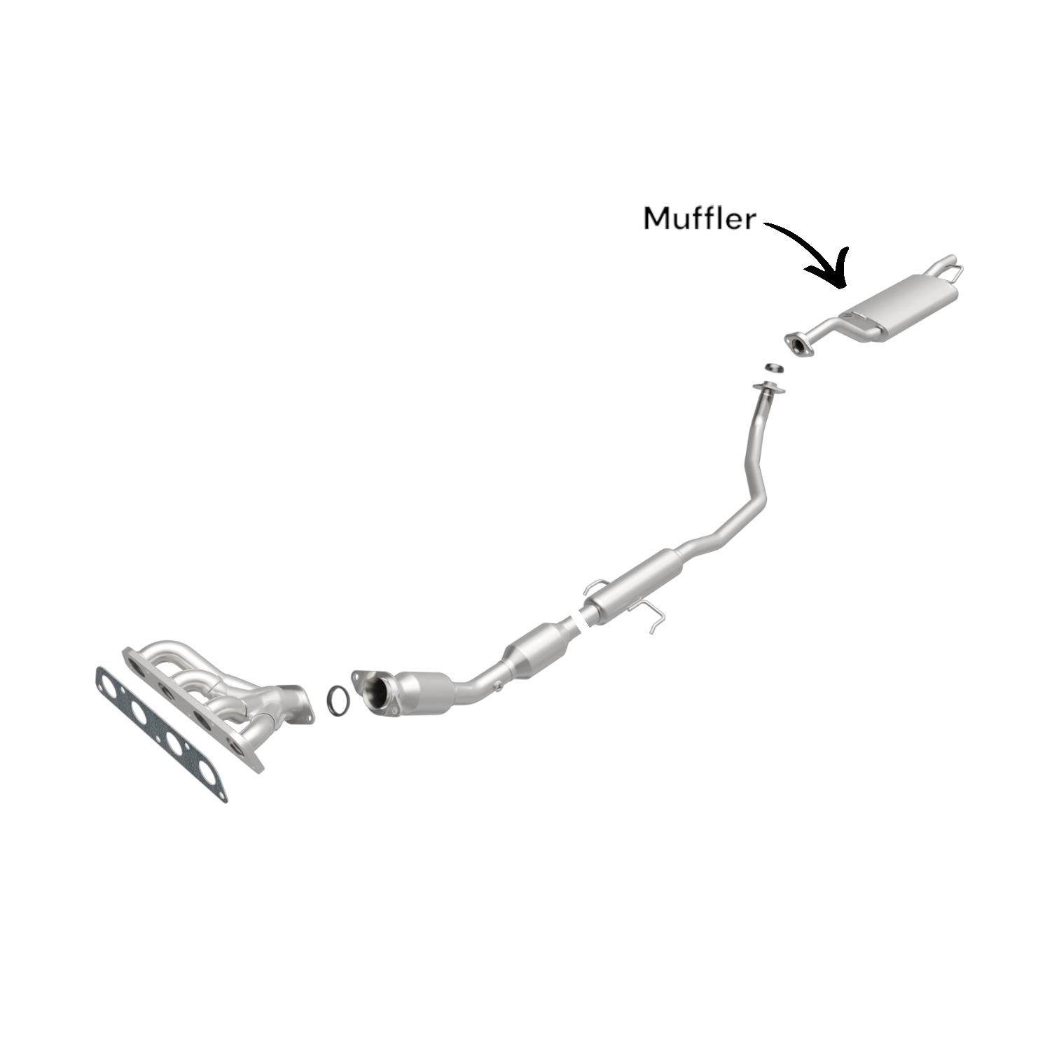 Toyota Corolla 1.8L (2003-2013) Muffler