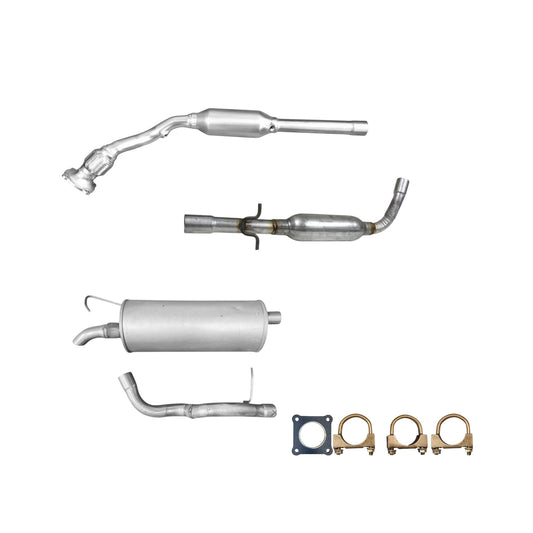Volkswagen Golf GTI 1.8L (2002-2006) (Turbo) Flex With Catalytic Converter, Resonator And Muffler