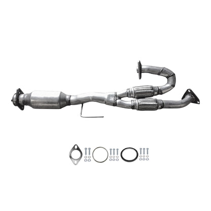 Nissan Altima 3.5L (2002-2006) Flex Y-Pipe with Catalytic Converter