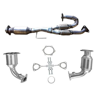 Nissan Altima 3.5L (2002-2006) Flex Y-Pipe, Catalytic Converter Set