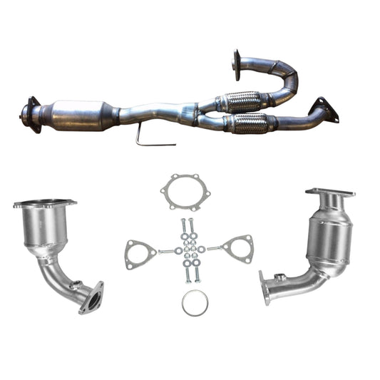 Nissan Altima 3.5L (2002-2006) Flex Y-Pipe, Catalytic Converter Set