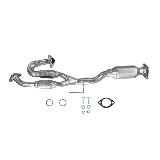 54498 - Nissan Murano 3.5L (2003-2007) V6 Rear Catalytic Converter with Flex Y Pipe