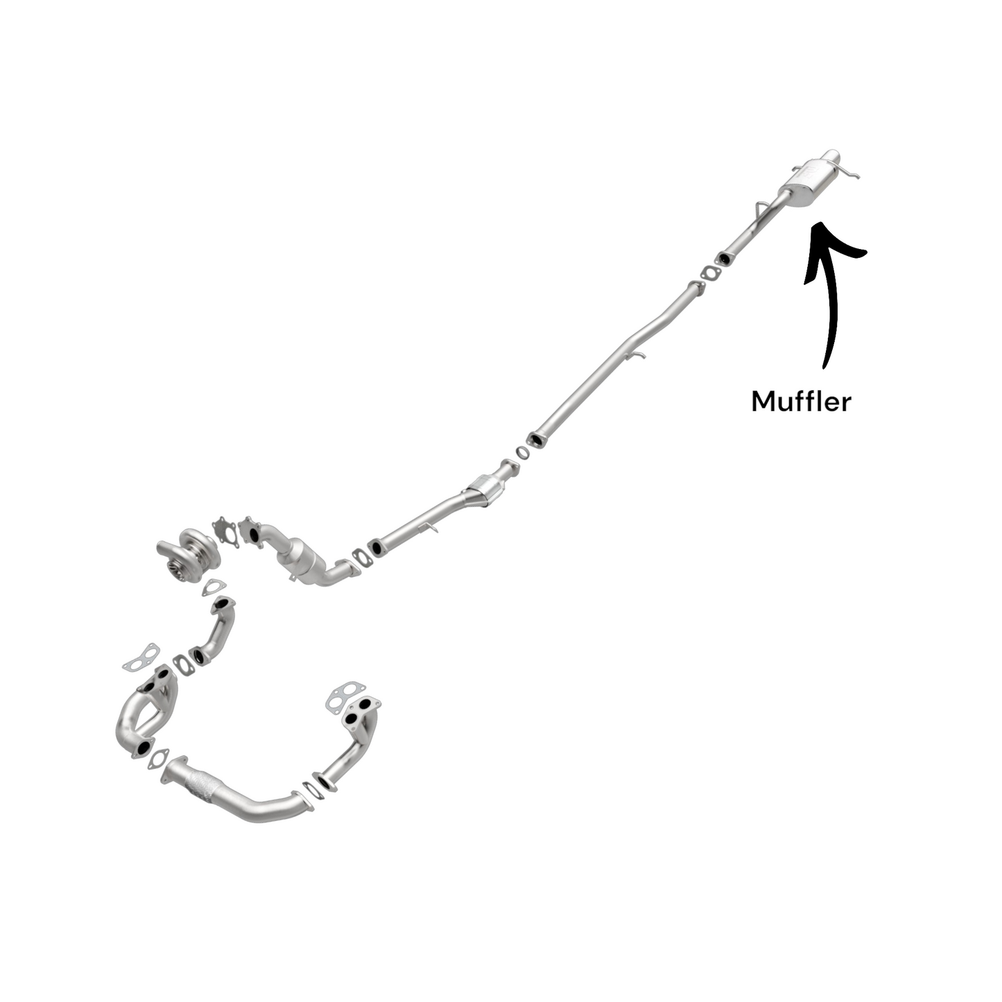 Subaru Impreza 2.5L (2002-2005) Muffler