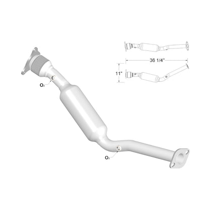 Pontiac G5 2.4L (2007) V4 Catalytic Converter