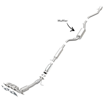 Mazda 3 2.3L (2004-2009) Muffler