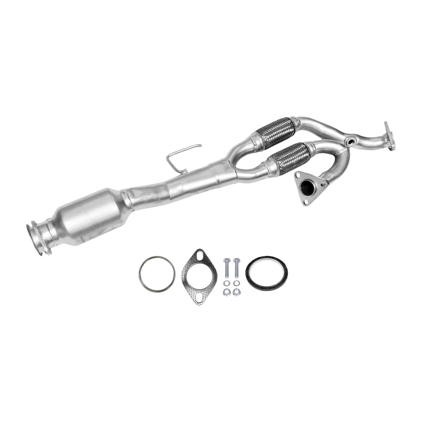 Nissan Altima 3.5L (2005, 2006) (Automatic Transmission) Flex Y-Pipe With Catalytic Converter