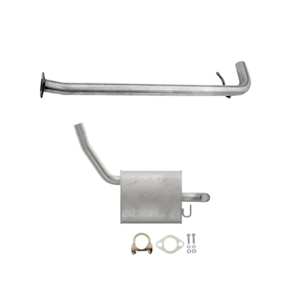 Hyundai Sonata 2.4L (2006-2010) Pipe with Rear Muffler