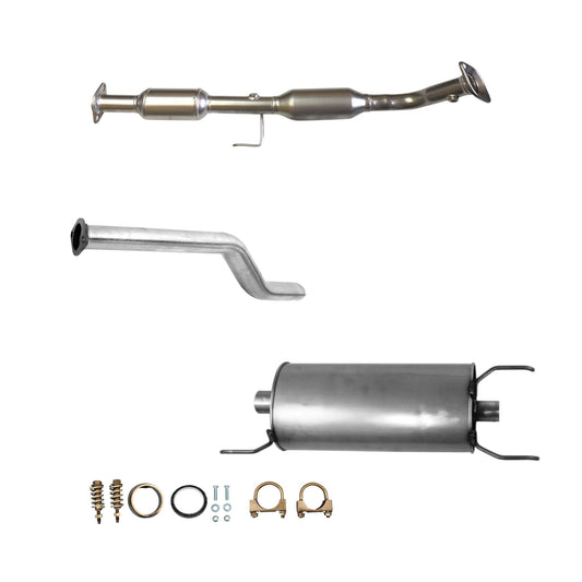 Toyota Tacoma 2.7L (2005-2022) Catalytic Converter, Axel Pipe and Muffler Only