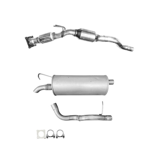 Volkswagen Beetle 2.5L (2006-2010) Converter with Flex and Muffler