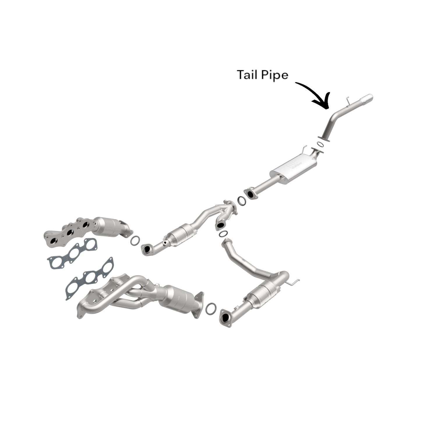 Toyota FJ Cruiser 4.0L V6 (2007-2014) Tail Pipe