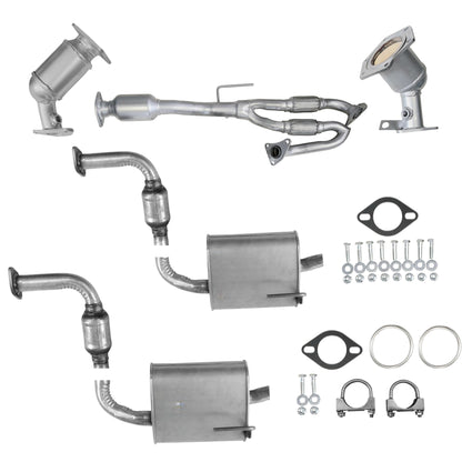 Nissan Maxima 3.5L 2009-2014 Converters, Flex Pipe with Cat, Muffler with Cat