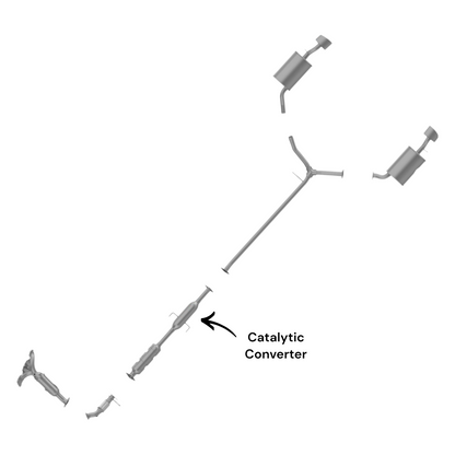 Convertisseur catalytique pour Hyundai Sonata 2.4L (2011-2014) (sauf hybride)
