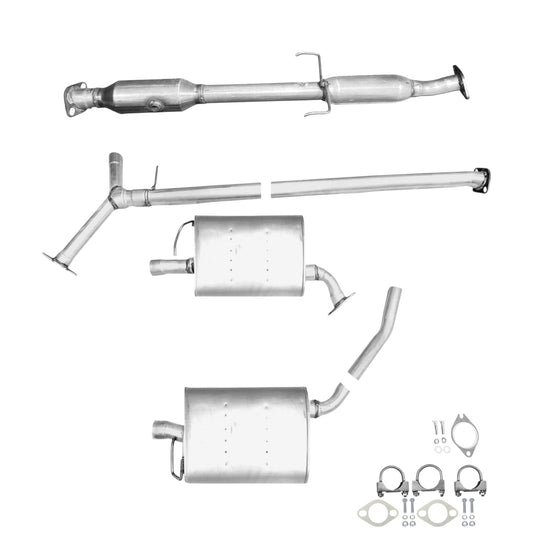 Silencieux gauche et droit avec tuyau en Y pour Hyundai Sonata 2.0L (2011) (Turbo)