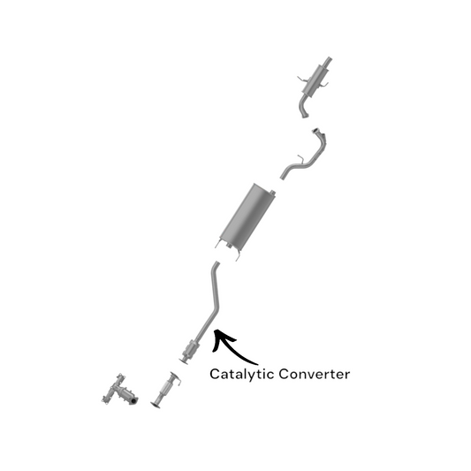 Hyundai Santa Fe Sport 2.4L (2013-2016) Catalytic Converter