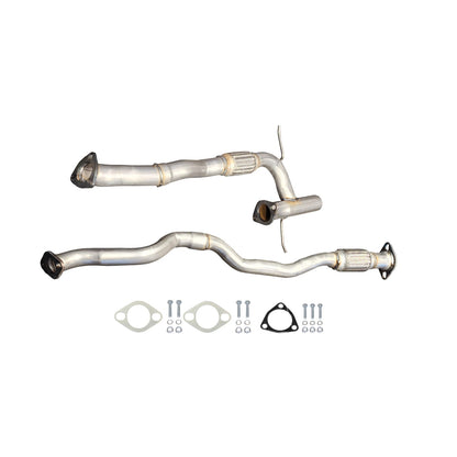 Jeep Cherokee 3.2L (2014-2018) Flex Pipes With Two Speed Transfer (AWD)