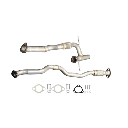 Jeep Cherokee 3.2L (2014-2018) Flex Pipes With Two Speed Transfer (AWD)