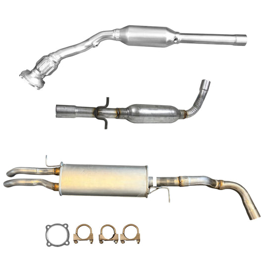 Volkswagen Jetta 1.8L (2000-2005) (Turbo) (Automatic Trans) Catalytic Converter, Resonator and Rear Muffler
