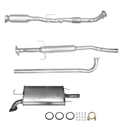 Toyota Camry 2.4L (2002-2006) (Ultra Low Emission Vehicle) Catalytic Converter with Flex Pipe, Resonator and Muffler