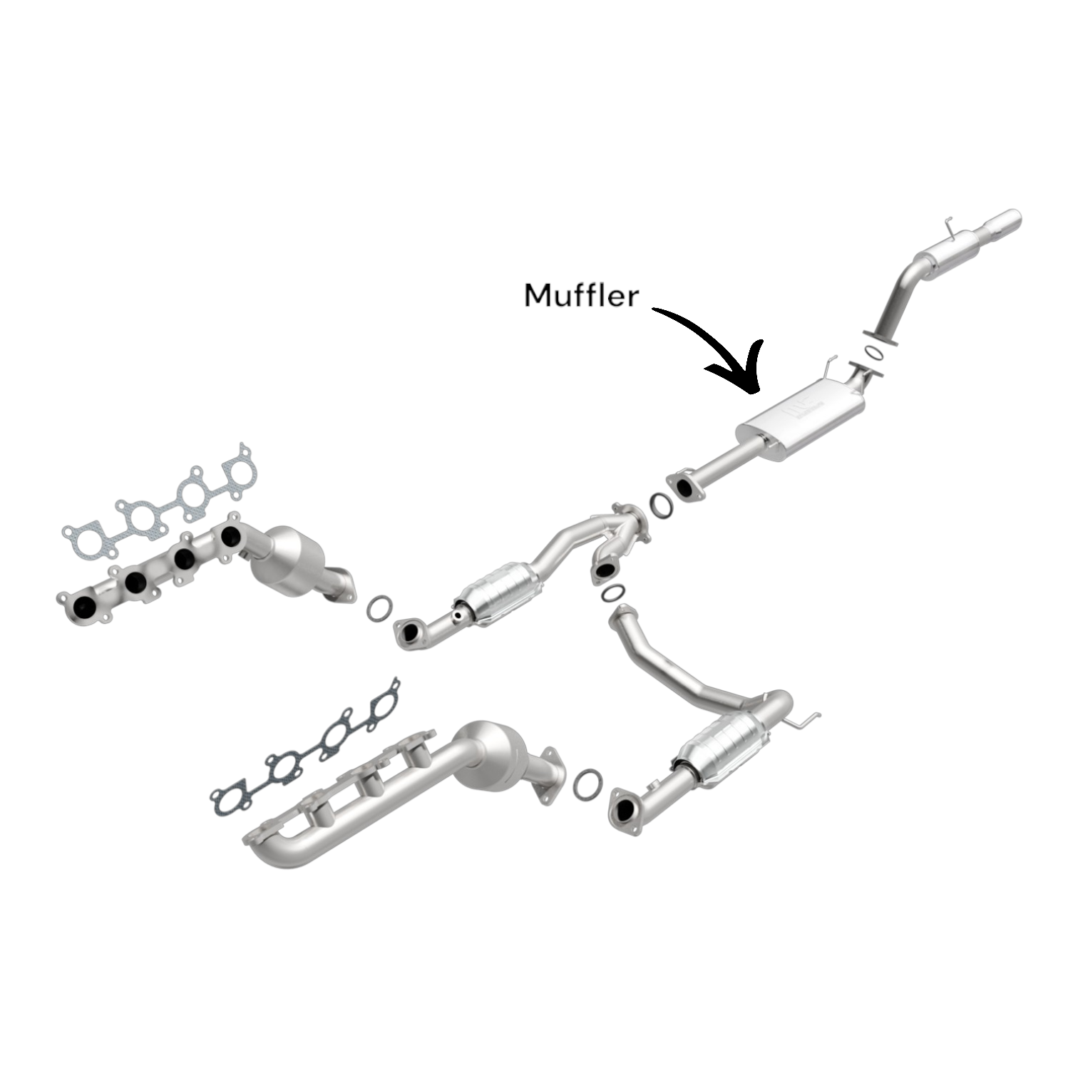 Toyota 4Runner 4.7L (2005-2009) Muffler