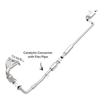 Toyota Solara 2.2L (1999-2001) Catalytic Converter With Flex Pipe