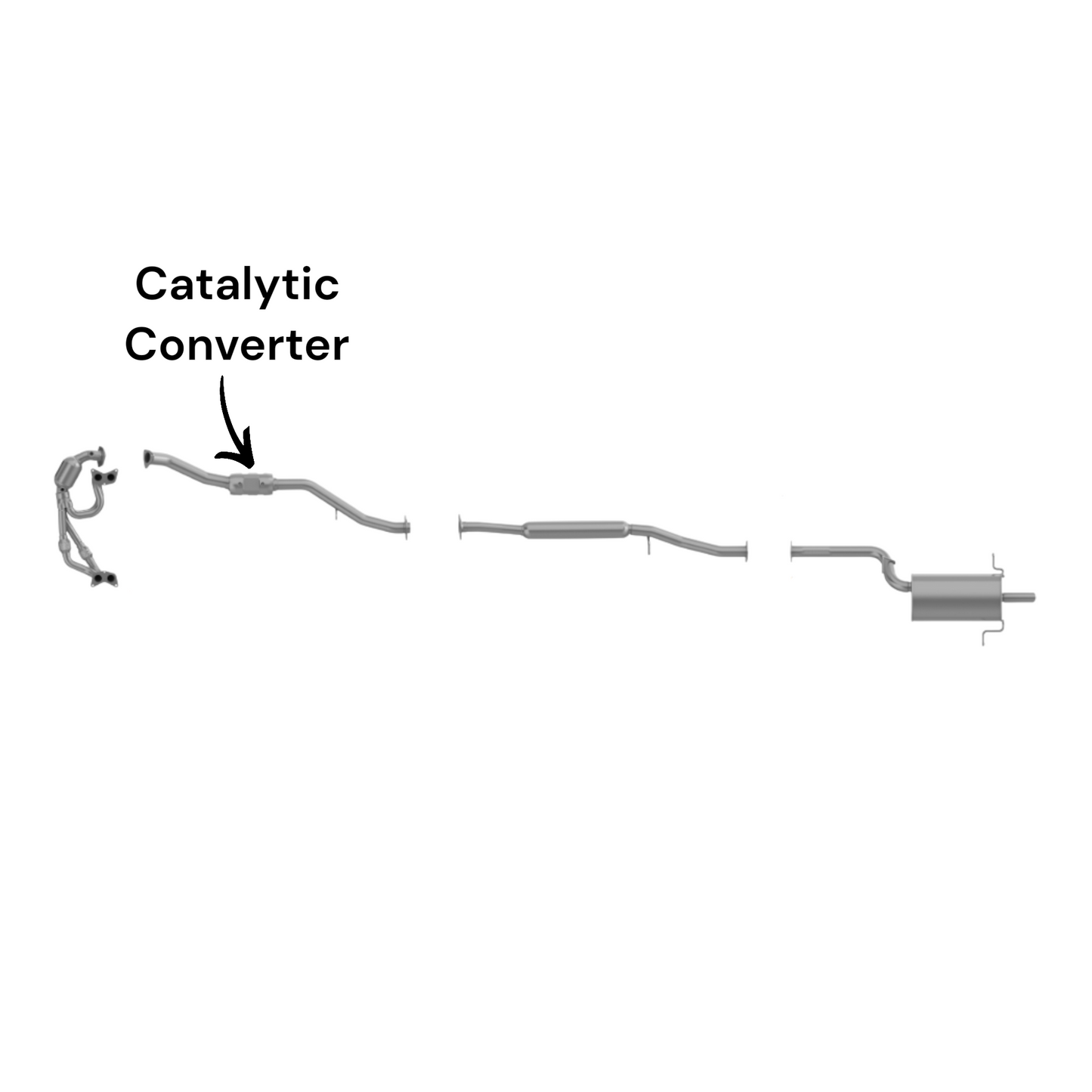 Subaru Forester 2.5L (2006-2008) (Non-Turbo) Catalytic Converter