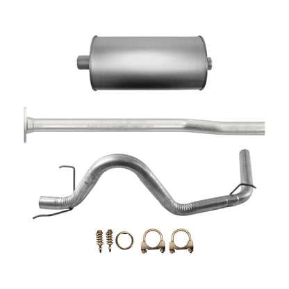 Toyota Tacoma 4.0L (2013-2015) (140.6" Wheelbase) Axel Pipe & Muffler With Tail Pipe