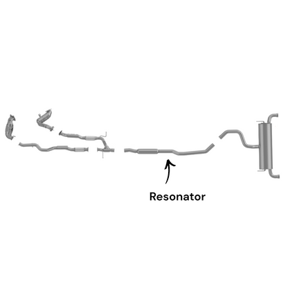 Jeep Cherokee 3.2L (2014-2018) (AWD) Resonator