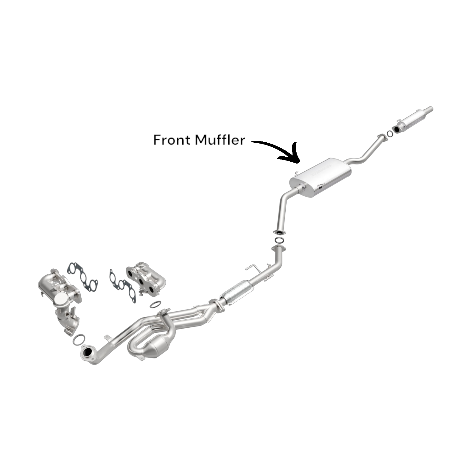 Toyota Sienna 3.0L (2001-2003) V6 Front Muffler
