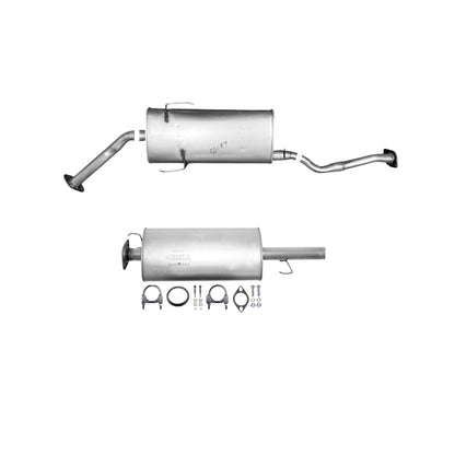 Toyota Sienna 3.0L 2001-2003 Middle and Rear Muffler