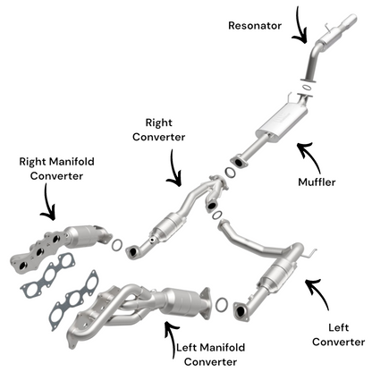 Toyota 4Runner 4.0L (2003-2009) Complete Exhaust