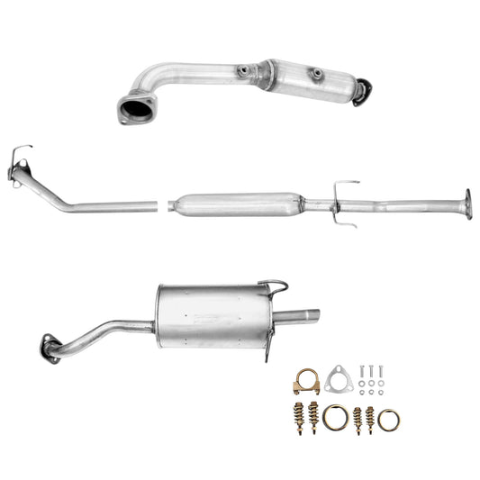 Honda CR-V 2.4L (2007-2009) Catalytic Converter, Resonator and Muffler