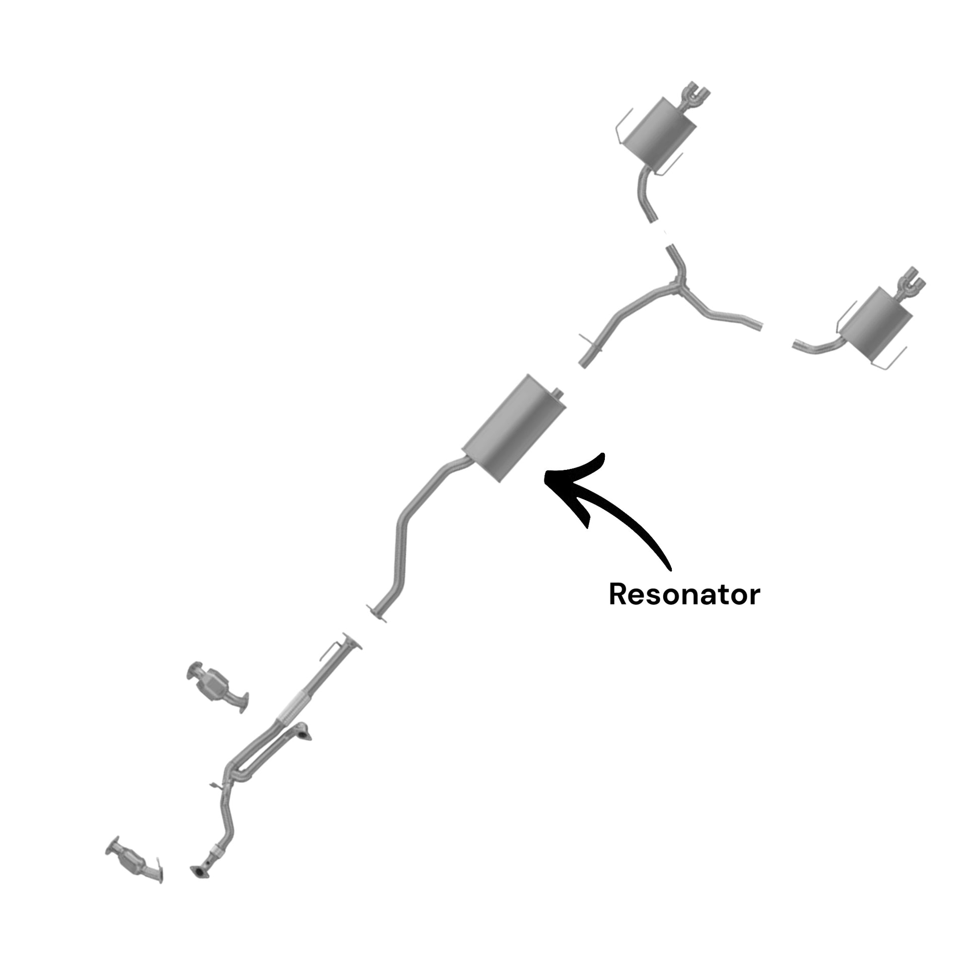 GMC Acadia 3.6L (2007, 2008) Resonator