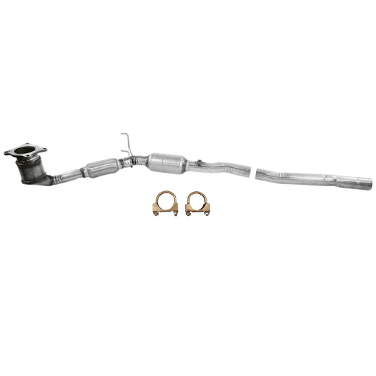Audi Q3 2.0L (2015-2018) Catalytic Converter with Flex Pipe and Resonator