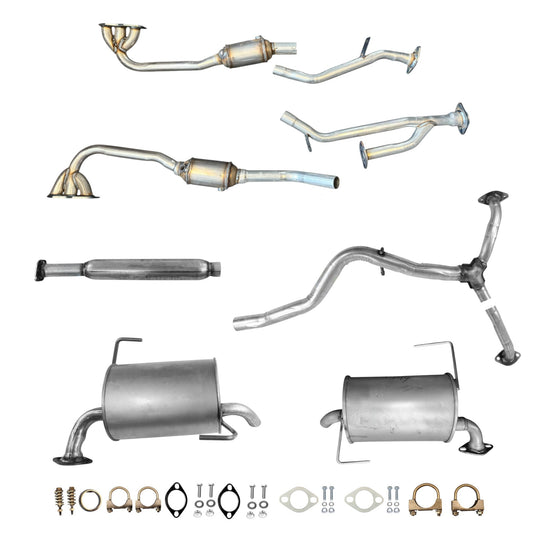 Subaru Outback 3.6L (2010-2015) Manifold Converters, Resonator, Y-Pipe and Both Side Mufflers