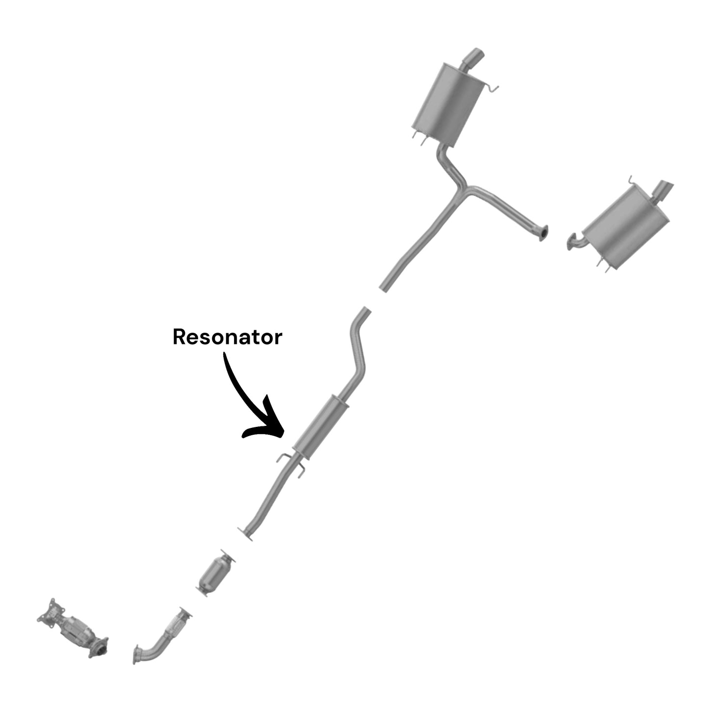 Acura TSX 2.4L (2009-2014) Resonator