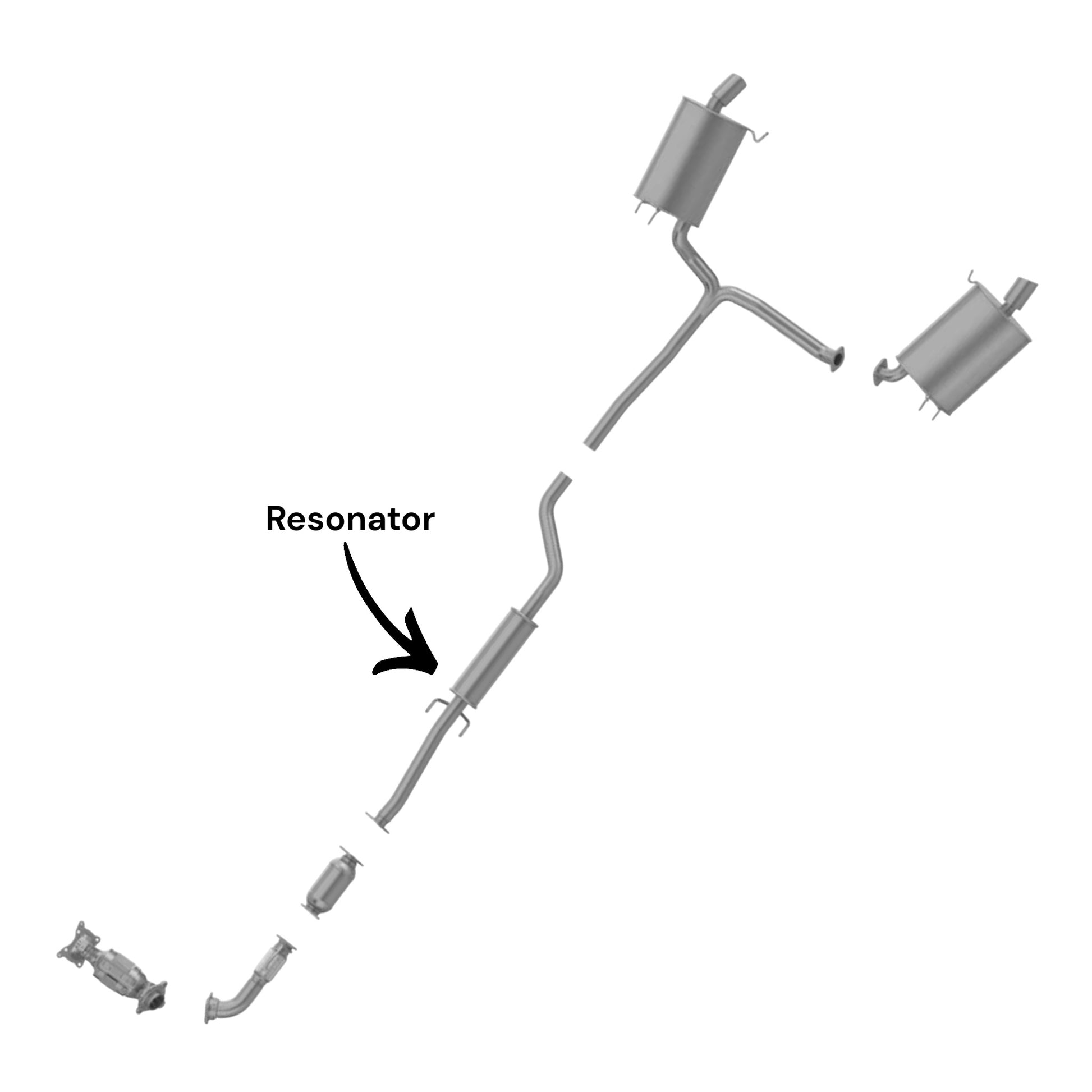 Acura TSX 2.4L (2009-2014) Resonator