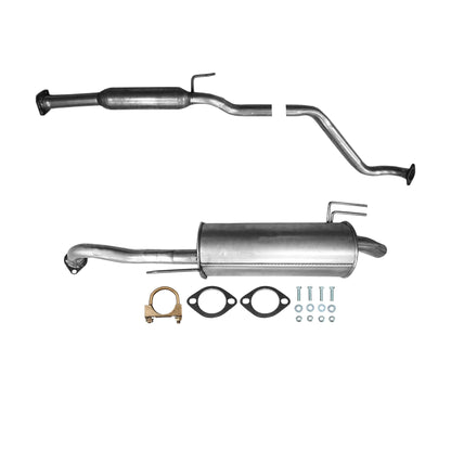 Kia Forte 1.8L 2014-2016 Resonator and Muffler (For Federal Emissions Only)