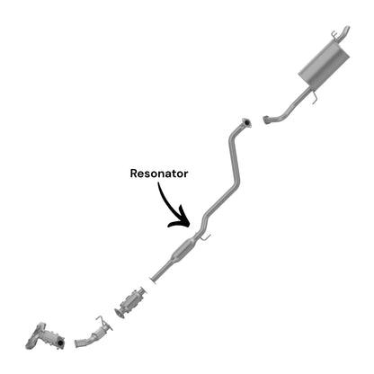 Kia Forte 1.8L (2014-2016) (Federal Emissions System) Resonator