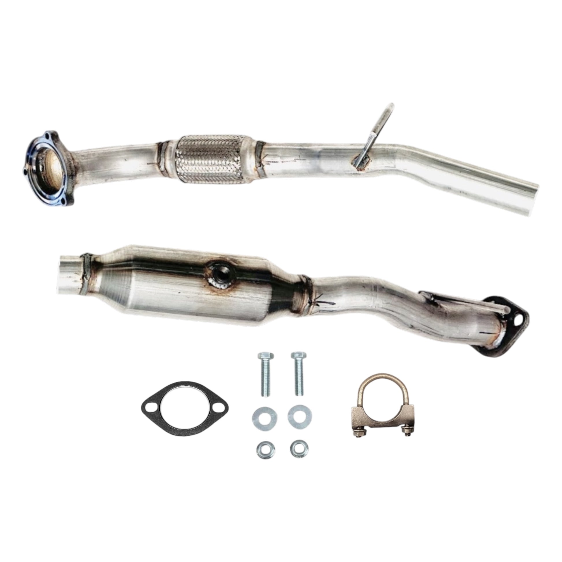 Volvo V50 2.5L Turbo (2005-2009) Flex Pipe With Catalytic Converter