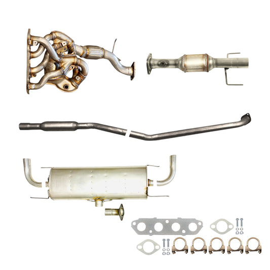 Mazda CX-5 2.0L (2013-2015) (FWD) (Automatic Trans) (Japan Built Only) Manifold Converter, Catalytic Converter, Resonator and Muffler