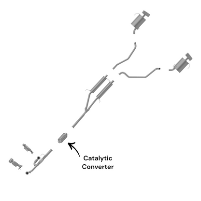 Acura ZDX 3.7L (2010-2013) Catalytic Converter