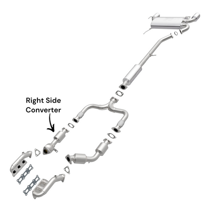 Nissan 350Z 3.5L (2007-2008) (RWD) Right Side Converter