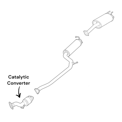 Acura ILX 2.4L (2013-2015) Catalytic Converter