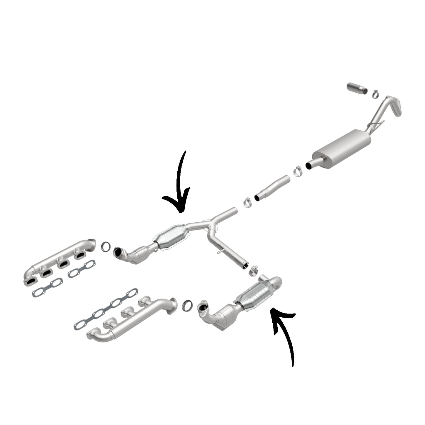 Lincoln Mart LT 5.4L 4WD 2006  with 2 Converters (Only for California Emissions)