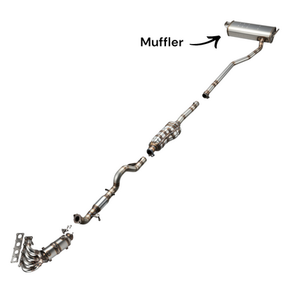 Jeep Compass 2.4L (2017-2021) Muffler
